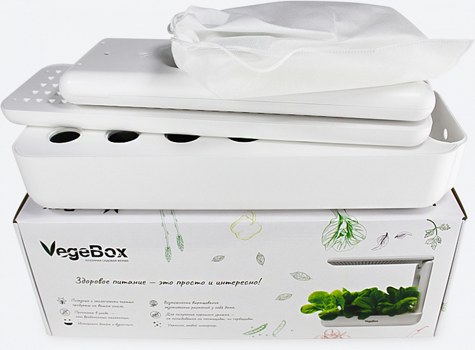 Настольная ферма VegeBox K-Box (White) купить в интернет-магазине icover