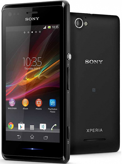 Смартфон Sony Xperia M dual C2005 (Black) купить в интернет-магазине icover