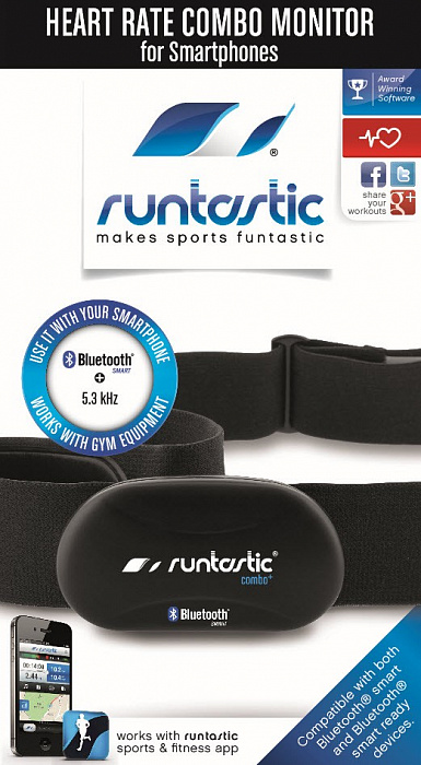 Runtastic Bluetooth Smart Combo RUNBT1 - монитор сердечного ритма (Black) купить в интернет-магазине icover