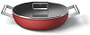 Сковорода Smeg CKFD2811RDM (Red) купить в интернет-магазине icover
