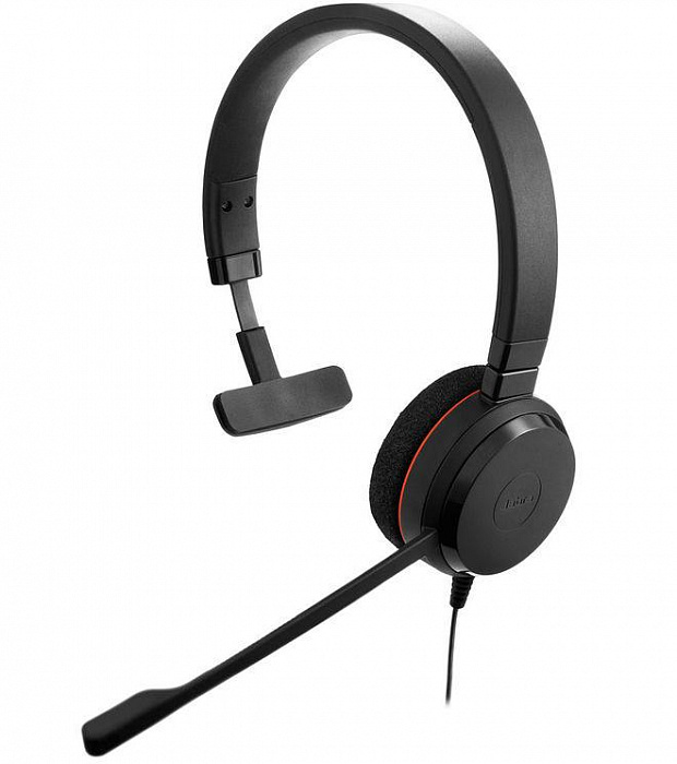 Проводная гарнитура Jabra Evolve 20 SE Mono 4993-829-409 (Black) купить в интернет-магазине icover