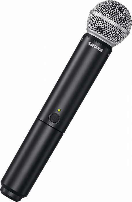 Shure BLX2/PG58 K3E - ручной передатчик для радиосистем с капсюлем динамического микрофона PG58 (Black) купить в интернет-магазине icover