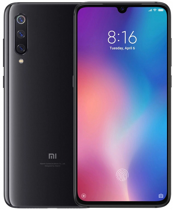 Смартфон Xiaomi Mi 9 64Gb M1902F1G (Piano Black) купить в интернет-магазине icover