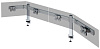 Кронштейн ErgoFount TBSS-400WC для 4 мониторов 24'' (Silver) купить в интернет-магазине icover