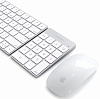 Беспроводная цифровая клавиатура Satechi Slim Rechargeable Bluetooth Keypad ST-SALKPS (Silver) купить в интернет-магазине icover