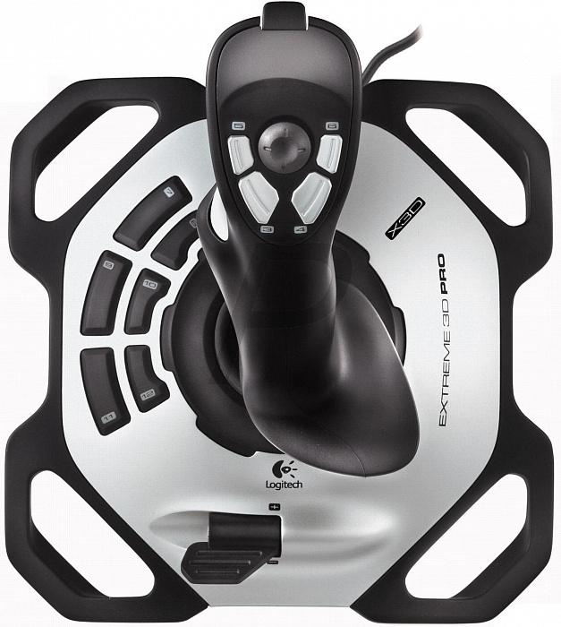 Джойстик Logitech Extreme 3D Pro 942-000031 (Black/Silver) купить в интернет-магазине icover