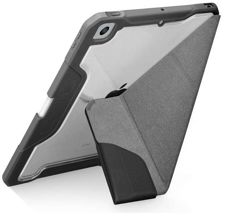 Чехол-книжка Uniq Trexa Anti-microbial для iPad 10.2" 2019/2020 (Black) купить в интернет-магазине icover