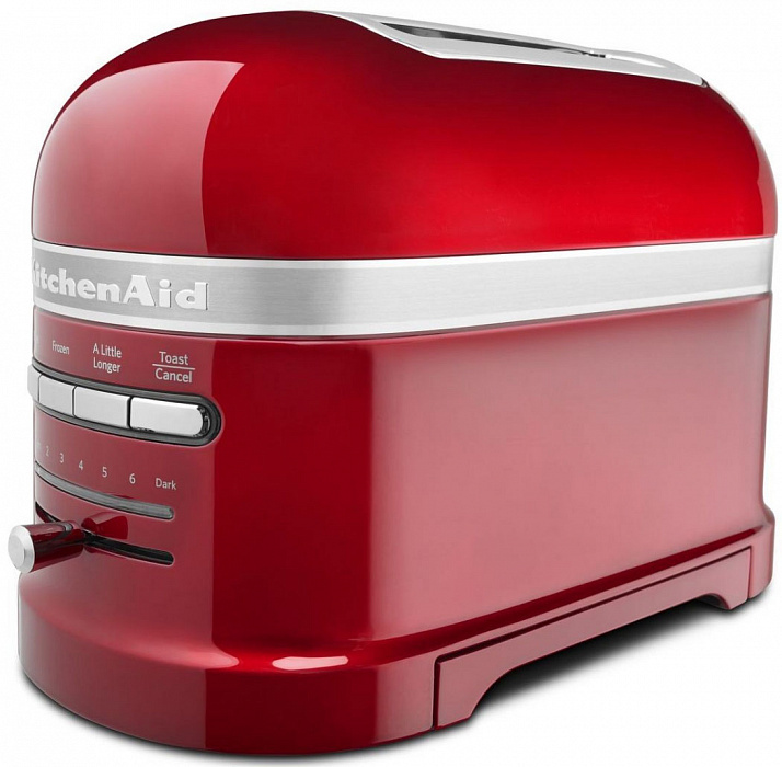 Тостер на 2 хлебца KitchenAid Artisan 2-Slice Automatic Toaster 5KMT2204ECA (Candy Apple) купить в интернет-магазине icover