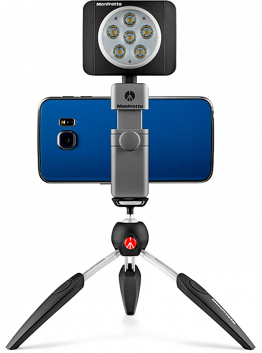Универсальный держатель Manfrotto Twist Grip (MTWISTGRIP) для смартфона (Silver) купить в интернет-магазине icover