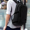 Mancro Business Water Resistant Backpack  - рюкзак для ноутбука 17" с USB-портом  (Black) купить в интернет-магазине icover