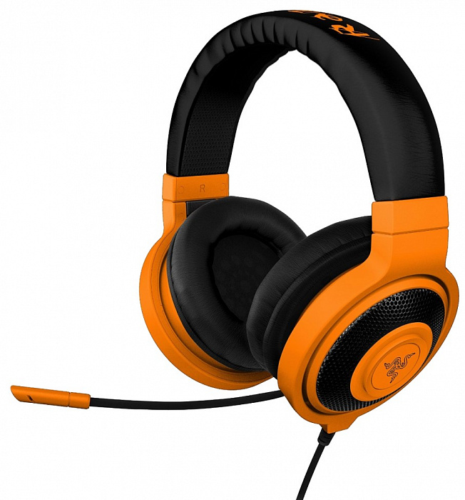 Razer Kraken Pro Neon - игровая гарнитура (Orange) купить в интернет-магазине icover
