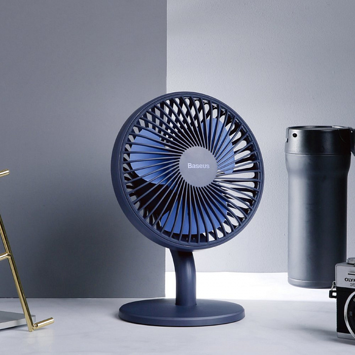 Настольный вентилятор Baseus Ocean Fan CXSEA-02 (Blue) купить в интернет-магазине icover