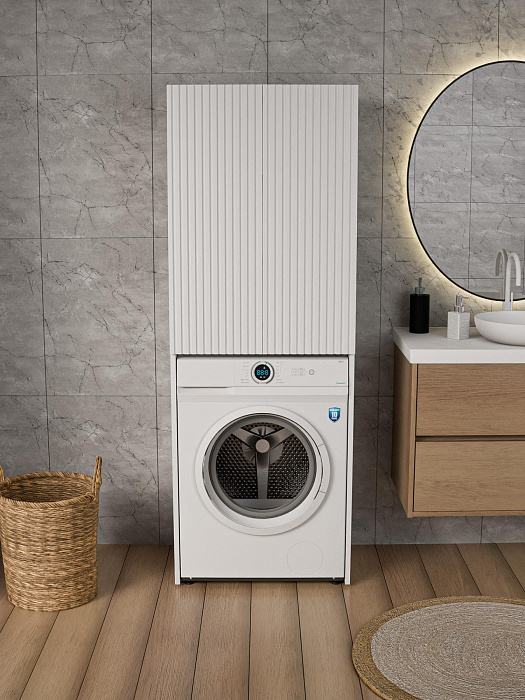 Шкафчик над стиральной машинкой Ridberg Никко МДФ (White) купить в интернет-магазине icover