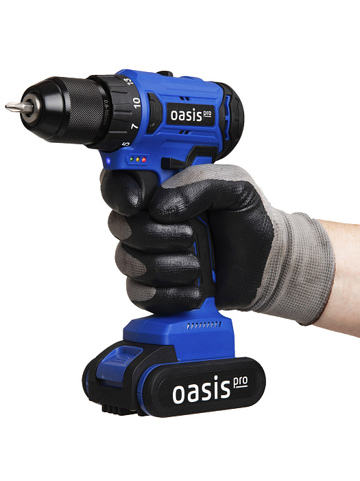 Аккумуляторный шуруповерт Oasis ASB-18V PRO (Blue) купить в интернет-магазине icover