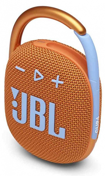 Портативная акустика JBL Clip 4 (Orange) купить в интернет-магазине icover