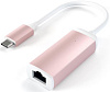 Адаптер Satechi Aluminium USB-C to Ethernet ST-TCENR (Rose Gold) купить в интернет-магазине icover
