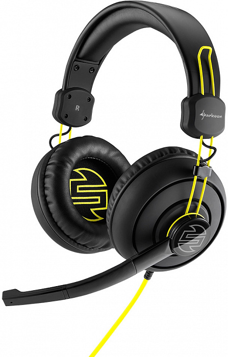 Игровая гарнитура Sharkoon Shark Zone H10 (Black/Yellow) купить в интернет-магазине icover