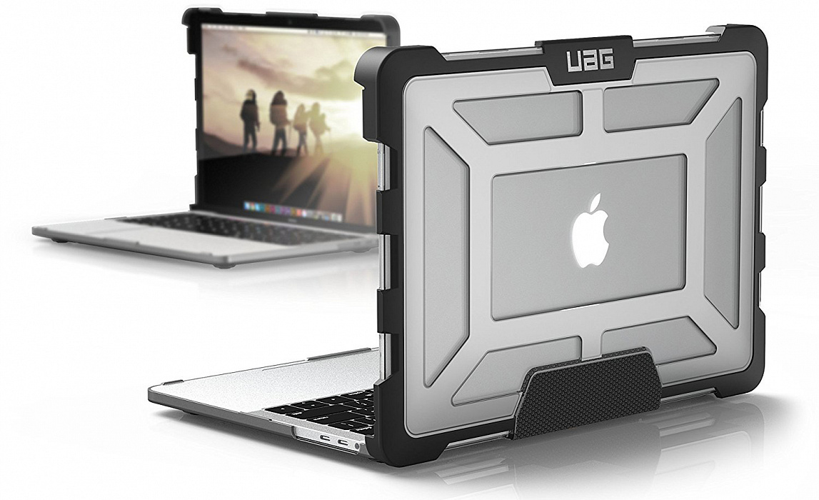 Защитный чехол UAG Rugged (MBP13-4G-L-IC) для MacBook Pro 13" 2016-2019 (Ice) купить в интернет-магазине icover