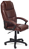Кресло руководителя Tetchair Bergamo 10200 (Brown) купить в интернет-магазине icover