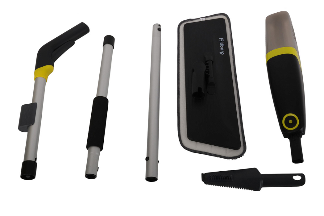 Швабра с распылителем Ridberg Premium Plus 2mop (Black/Yellow) купить в интернет-магазине icover