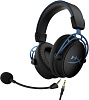 Игровые наушники HyperX Cloud Alpha S HX-HSCAS-BL/WW (Black/Blue) купить в интернет-магазине icover