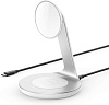 Беспроводное зарядное устройство Anker PowerWave Magnetic 2-in-1 Stand A25611Y1 (White) купить в интернет-магазине icover