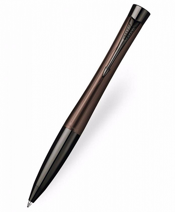 Шариковая ручка Parker Urban Premium Ballpoint M с синими чернилами (Metallic Brown) купить в интернет-магазине icover