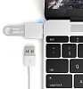 Переходник Satechi USB Type C - USB 3.0 (ST-TCUAS) купить в интернет-магазине icover