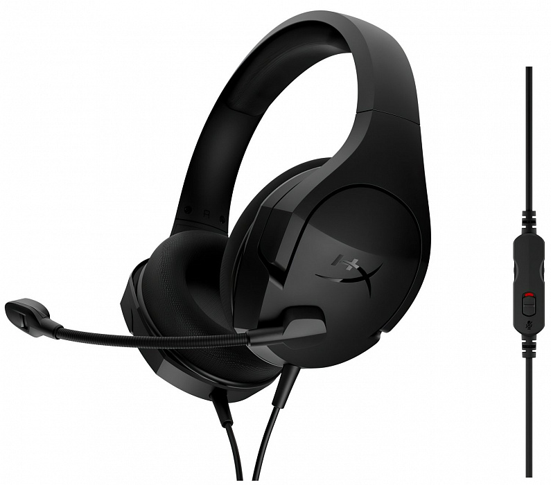 Игровая гарнитура HyperX Cloud Stinger Core HX-HSCSC2-BK/WW (Black) купить в интернет-магазине icover