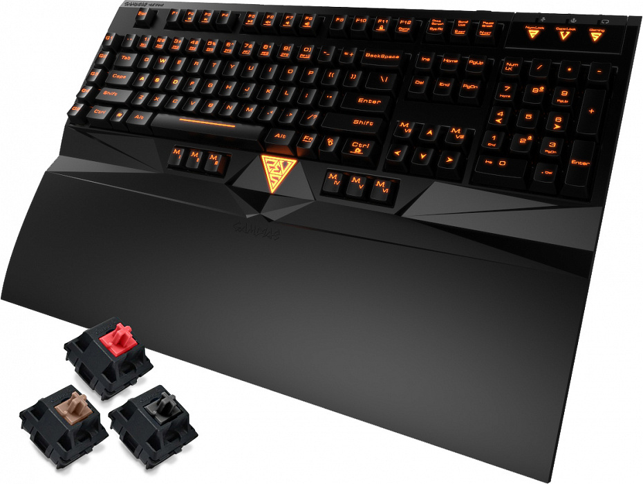 Gamdias Hermes Ultimate Red Switch - игровая клавиатура (Black) купить в интернет-магазине icover