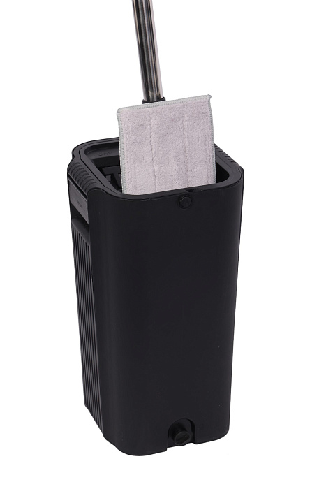 Швабра и ведро с отжимом Ridberg Scrape Mop Grand (Black) купить в интернет-магазине icover