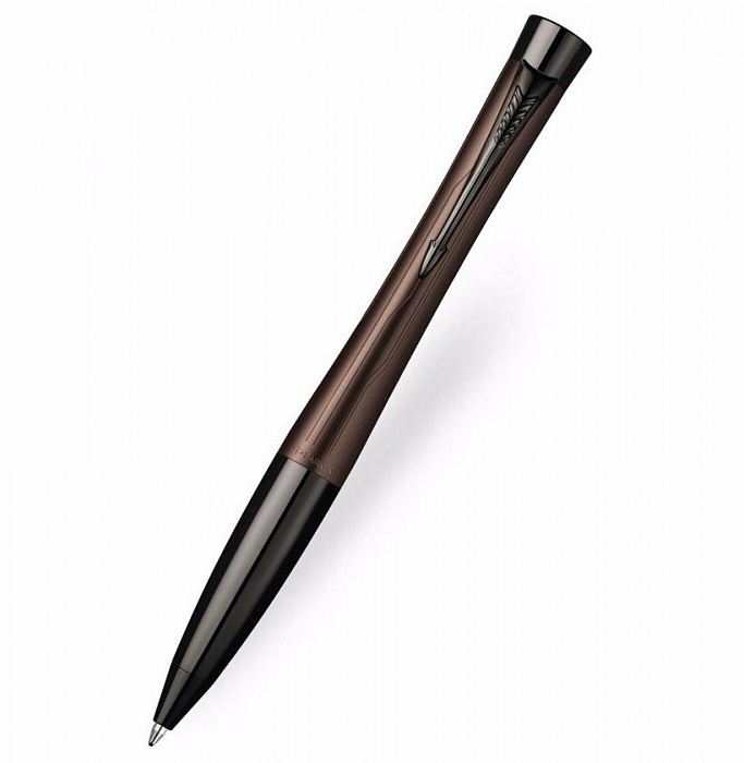 Шариковая ручка Parker Urban Premium Ballpoint M с синими чернилами (Metallic Brown) купить в интернет-магазине icover
