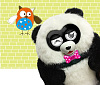 Kakadu Friends - интерактивная игрушка Панда Апо (Black/White) купить в интернет-магазине icover