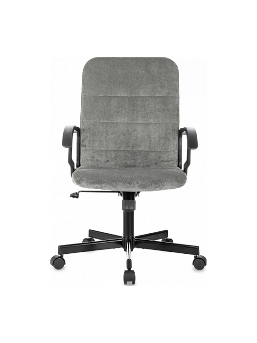Кресло Бюрократ Triest Fabric Light-19 ткань/металл (Grey/Black) купить в интернет-магазине icover