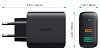 Сетевое зарядное устройство Aukey Dual-Port 30W PD Wall Charger with Dynamic Detect (Black) купить в интернет-магазине icover