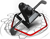 DXseat A24/XW - компьютерное кресло (Black/White) купить в интернет-магазине icover