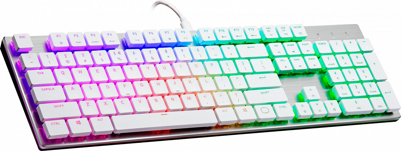 Игровая клавиатура Cooler Master Low Profile SK-650 (SK-650-SKLR1-RU) купить в интернет-магазине icover