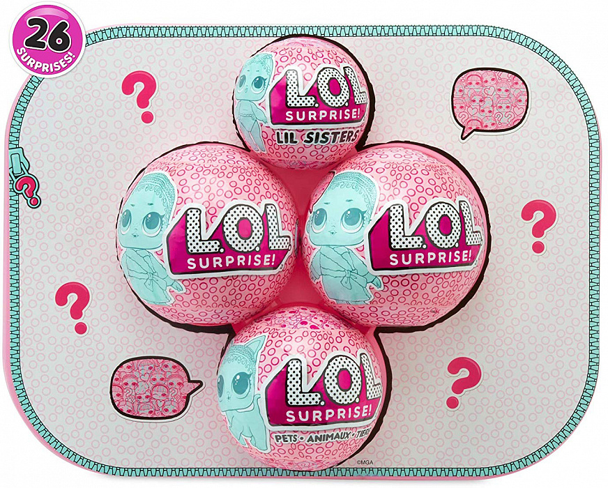 Кукла-сюрприз LoL Bigger Surprise 60+ (Pink) купить в интернет-магазине icover