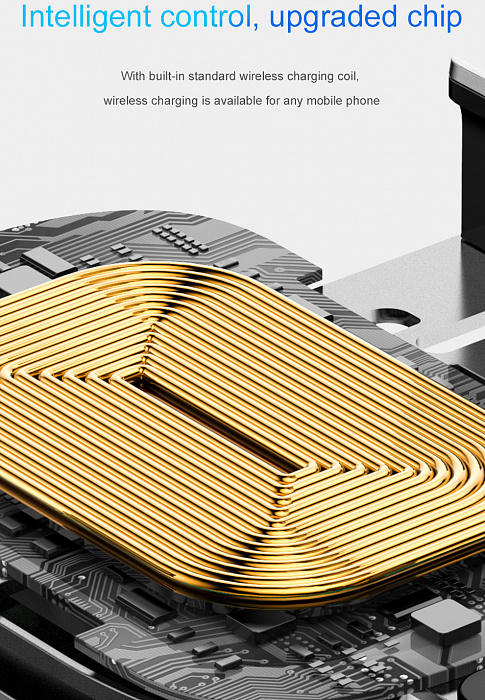 Автомобильный сенсорный держатель Baseus Smart Vehicle Bracket Wireless Charger (WXZN-01) для смартфона (Black) купить в интернет-магазине icover