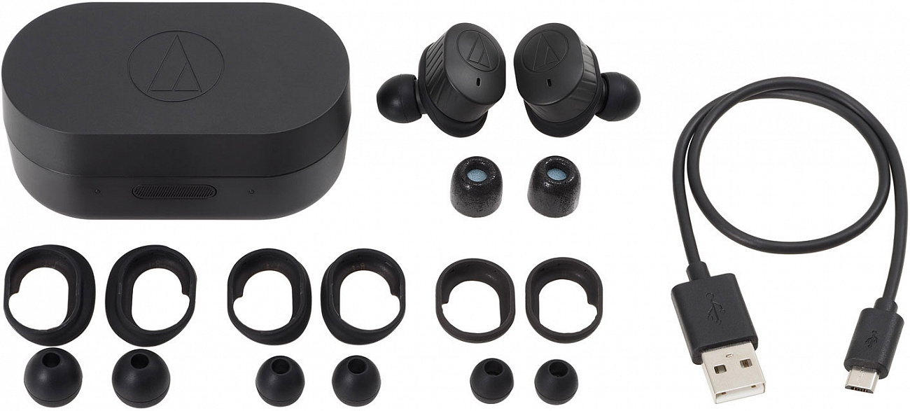 Bluetooth-наушники с микрофоном Audio-Technica ATH-SPORT7TW (Black) купить в интернет-магазине icover