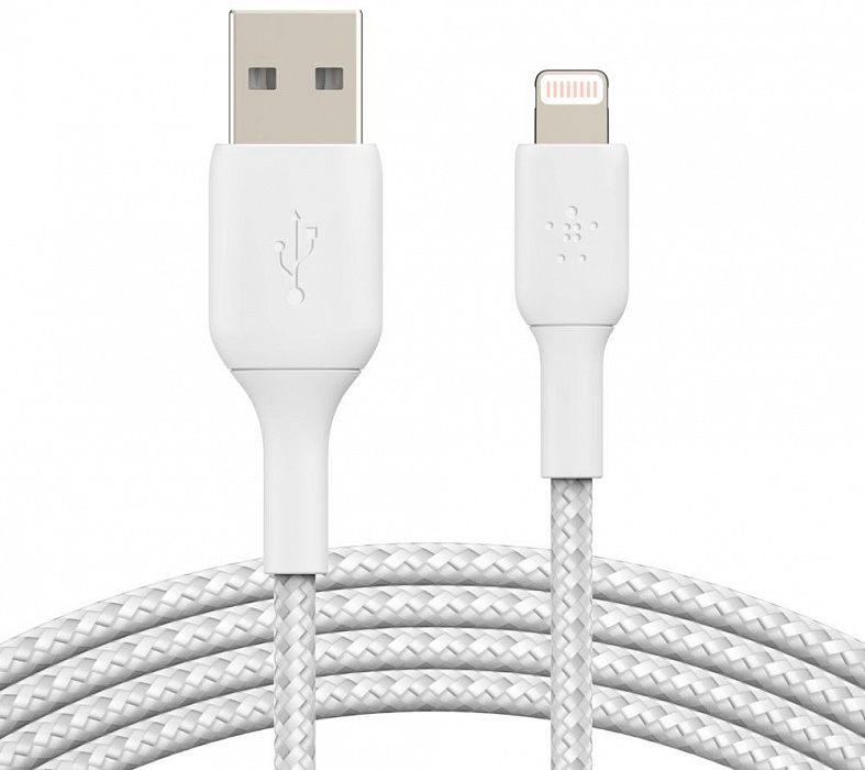 Кабель Belkin Boost Charge (CAA002bt3MWH) USB-A/Lightning 3m (White) купить в интернет-магазине icover