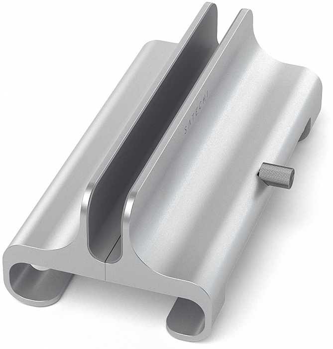 Подставка Satechi Universal Vertical Aluminum (ST-ALVLSS) для ноутбука (Silver) купить в интернет-магазине icover