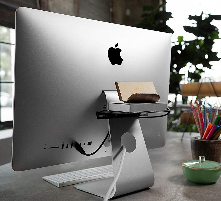 Держатель-подставка Twelve South BackPack (12-1745) для Apple iMac/iMac Pro (Black) купить в интернет-магазине icover