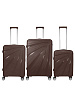 Комплект чемоданов Ridberg ICON L+M+S (Coffee) купить в интернет-магазине icover