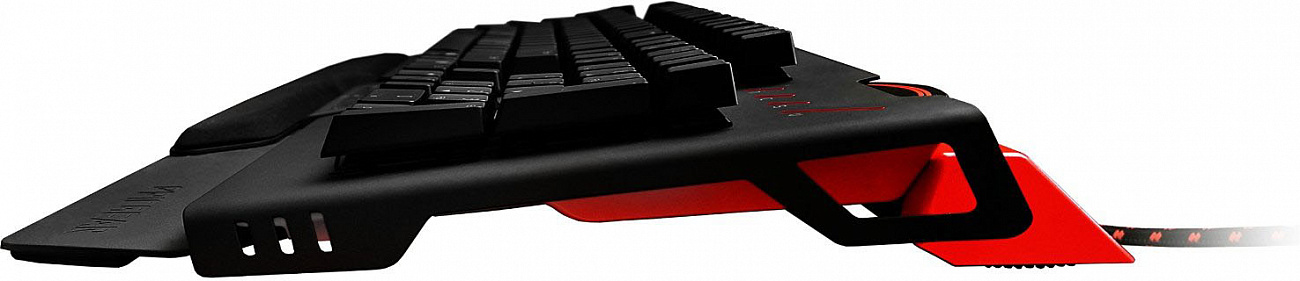 EpicGear DeziMator Cherry MX Brown (EGKDM1-OBRB-AMSG) - игровая клавиатура (Black/Red) купить в интернет-магазине icover