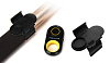 Ashutb Bluetooth Remote Shutter Photo Video Taking - пульт дистанционного управления затвором камеры для iOS и Android (Yellow) купить в интернет-магазине icover