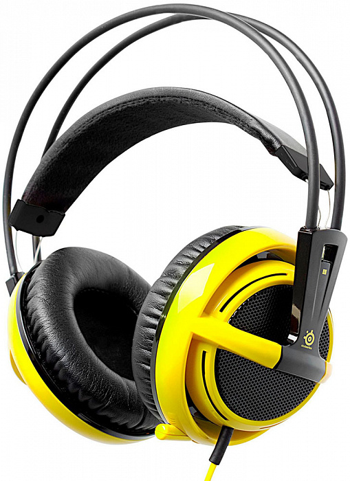 SteelSeries Siberia V2 NaVi Edition (51111) - игровая гарнитура (Black/Yellow) купить в интернет-магазине icover
