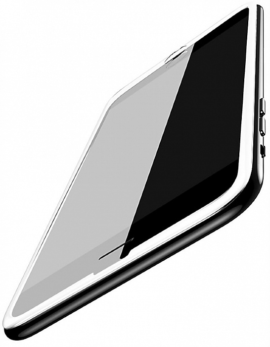 Защитное стекло Baseus Silk-screen Tempered (SGAPIPH7S-ZD02) для iPhone 6/6S/7/8 (White) купить в интернет-магазине icover