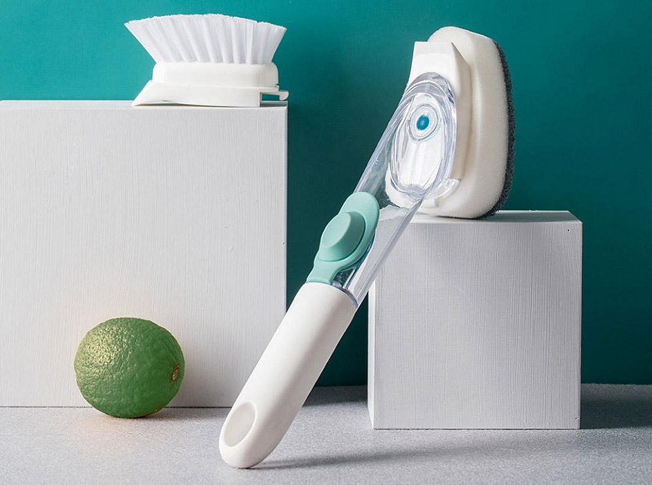 Щетка для мытья посуды Jordan & Judy Handled Pot Brush (White) купить в интернет-магазине icover