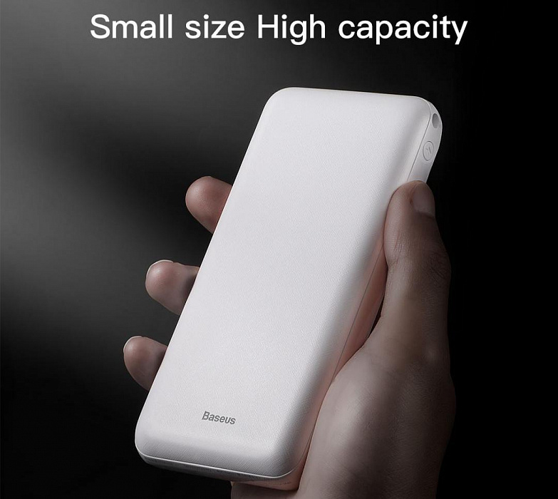 Внешний аккумулятор Baseus Mini Quick Charger 20000mAh PPALL-DXQ02 (White) купить в интернет-магазине icover